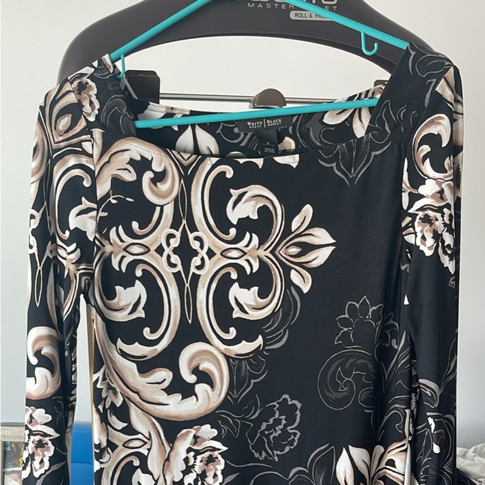 White House black market small dress EUC